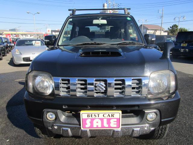 ジムニー クロスアドベンチャー 5速 黒革シートヒーター CD付 保証1年付(5枚目)