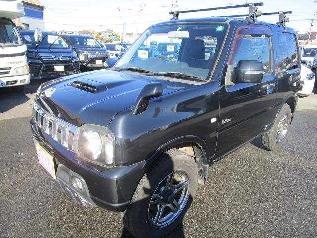 ジムニー クロスアドベンチャー 5速 黒革シートヒーター CD付 保証1年付(6枚目)