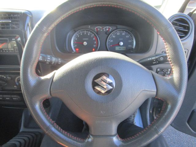 ジムニー クロスアドベンチャー 5速 黒革シートヒーター CD付 保証1年付(15枚目)