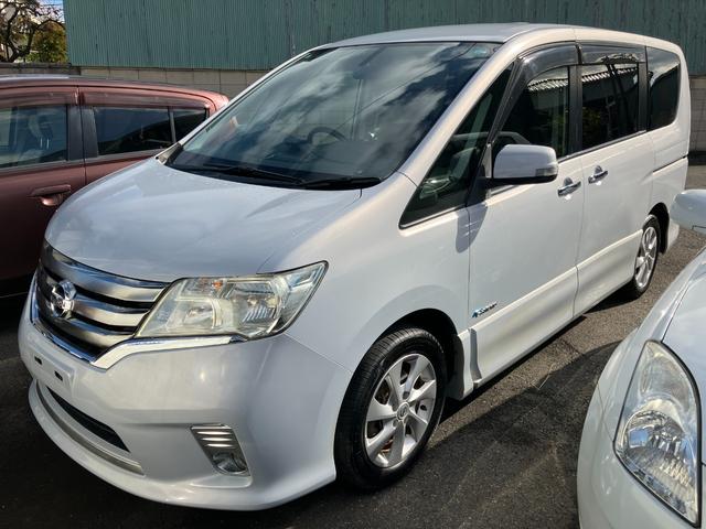 セレナ ハイウェイスターG S-ハイブリッド ムーンルーフ SDナビ フルセグTV ETC オートクルーズコントロール 純正アルミホイール 両側スライドドア スペアキー(41枚目)