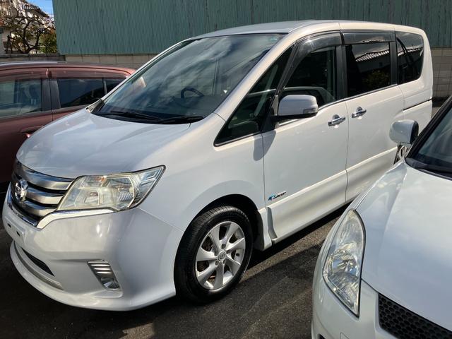 セレナ ハイウェイスターG S-ハイブリッド ムーンルーフ SDナビ フルセグTV ETC オートクルーズコントロール 純正アルミホイール 両側スライドドア スペアキー(42枚目)