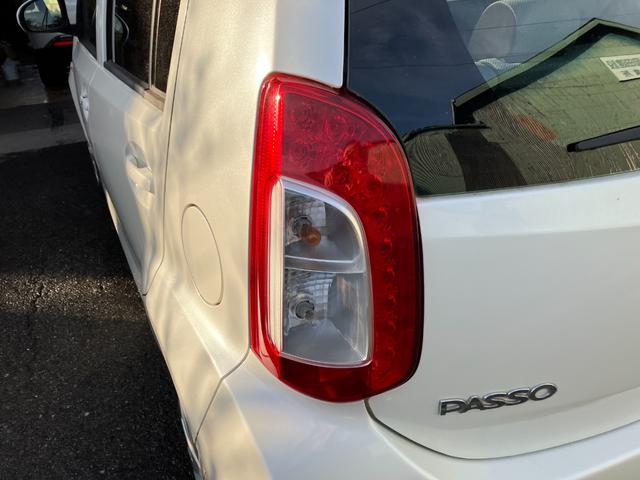 パッソ Ｘ　Ｇパッケージ　ワンオーナー　純正ナビ　フルセグＴＶ　バックカメラ　ＥＴＣ　Ｂｌｕｅｔｏｏｔｈ接続　スマートキー　禁煙車（59枚目）