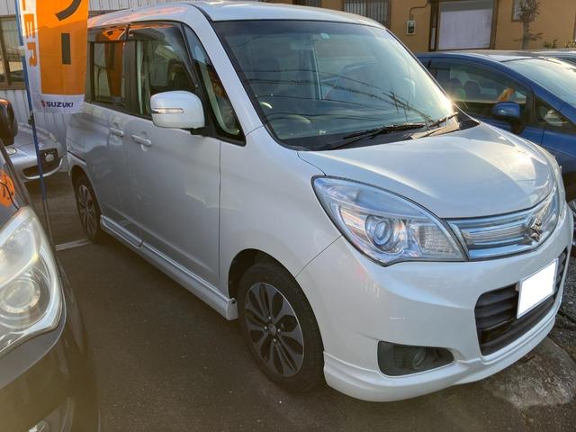 ソリオ Ｓ－ＤＪＥ　ＳＤナビ　ワンセグＴＶ　ＥＴＣ　レーダーブレーキサポートＩＩ　オートクルーズコントロール　両側電動スライドドア　オートライト　スペアキー（40枚目）