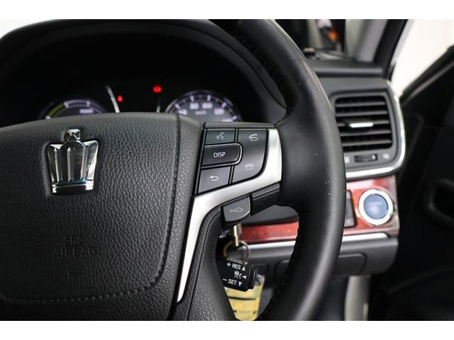 クラウンマジェスタ Fバージョン HDDナビ ETC バックカメラ 革シート アルミホイール フルセグ オートクルーズコントロール DVD再生 寒冷地仕様 衝突防止システム LEDヘッドランプ ドライブレコーダー スマートキー(11枚目)