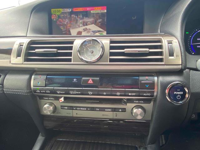 ＬＳ ＬＳ６００ｈ　バージョンＣ　Ｉパッケージ　４ＷＤ　クリアランスソナー　オートクルーズコントロール　ナビ　ＴＶ　アルミホイール　オートライト　ＬＥＤヘッドランプ　ＣＶＴ　シートエアコン　スマートキー　盗難防止システム　パワーシート　ブルーレイ（4枚目）