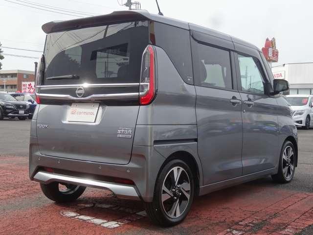 ルークス 660 ハイウェイスターGターボ スマートルームミラー/両側電動スライドド 助手席エアバッグ アイドリングストップ機能 両側電動スライドドア インテリキ- 1オーナー レーンキープ LEDヘッドランプ ETC 点検記録簿 ドライブレコーダー バックモニター キーフリー ABS(2枚目)