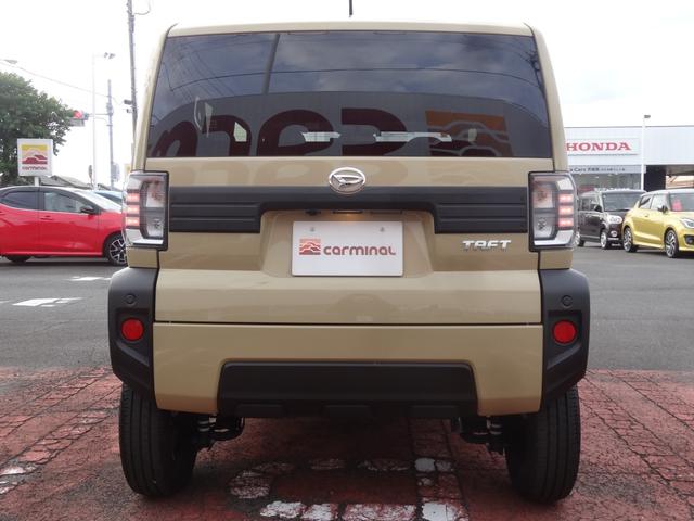 タフト X ディスプレイオーディオ/バックカメラ/ガラスルーフ/衝突被害軽減ブレーキ/LEDヘッドライト/前後ドライブレコーダー/ETC(54枚目)