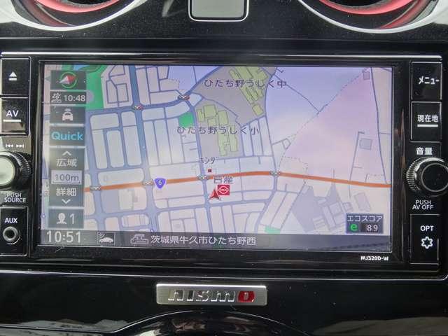 ノート ｅ－パワーニスモ　スマートルームミラー／前後ドライブレコーダー／７インチナビ／エマージェンシーブレーキ／アラウンドビューモニター／１６インチアルミホイール（12枚目）