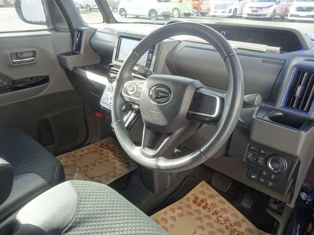 タント ６６０　カスタム　ＲＳ　純正７インチナビ／前方ドライブレコーダー／１　両側パワスライドドア　レーンキープＡ　ＩＳＴＯＰ　ＥＴＣ付き　メモリーナビゲーション　ナビＴＶ　ＡＡＣ　ワンセグ　ドライブレコーダー　ＬＥＤライト　サイドエアバッグ　キーフリー　セキュリティ　ＰＷ（10枚目）