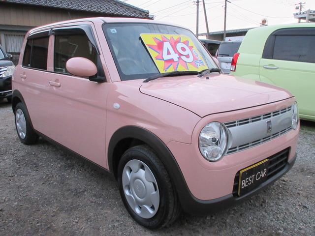 アルトラパン Ｌ　走行５０５００ｋｍ　ナビ　テレビ　バックカメラ　シートヒーター　プッシュスタート　スマートキー（3枚目）