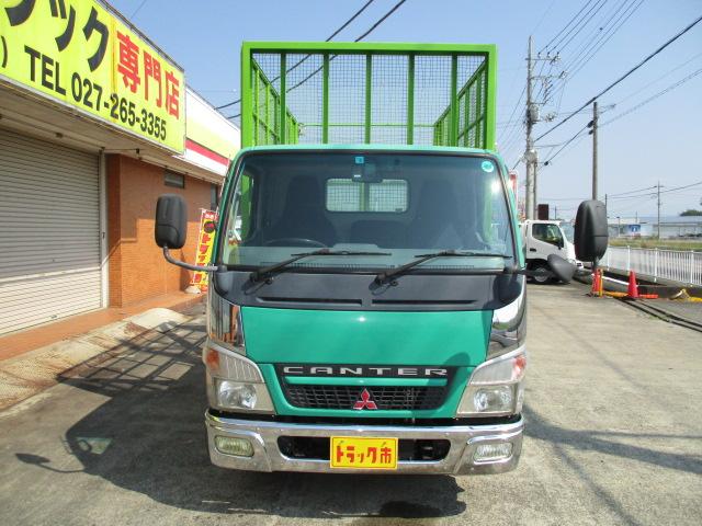 キャンター ３ｔ　セミロング　産業廃棄物収集運搬車　資源ごみ回収車　不用品回収車　バックカメラ　荷台鉄板張り（35枚目）