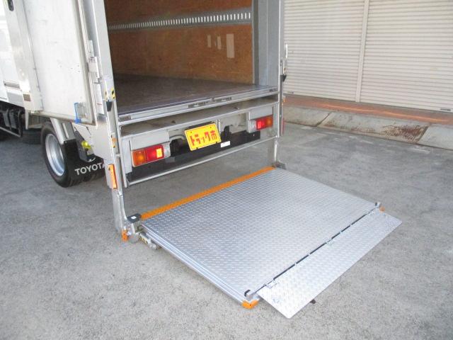 2t フルジャストロー アルミバン 引き出しゲート AT車 バックカメラ ETC リフト昇降荷重600Kg 左スライドドア リア観音開き(3枚目)