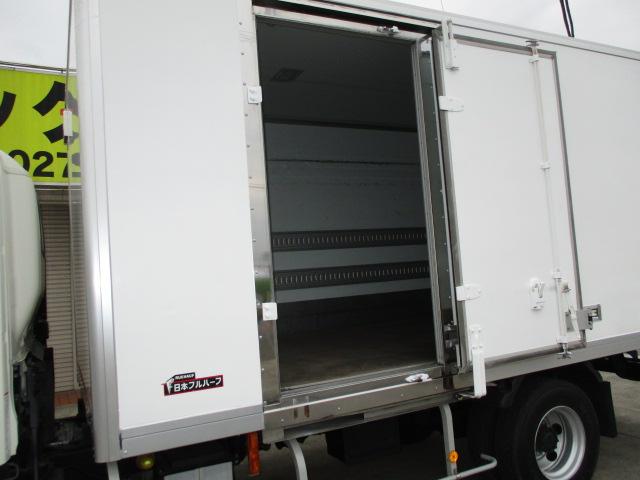 4t ワイド ロング 保冷車 アルミバン パネルバン バックカメラ 左スライドドア リア三枚観音 ラッシングレール2段(6枚目)