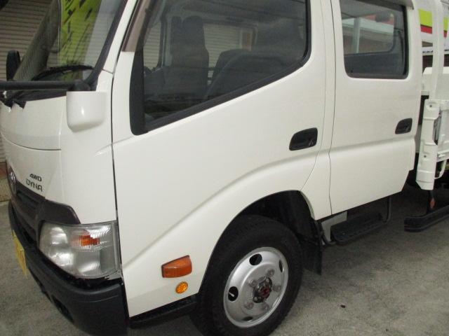 2t Wキャブ ロング 垂直パワーゲート 4WD ゲート昇降荷重600Kg 4WD切替え式 リアヒーター ETC(36枚目)