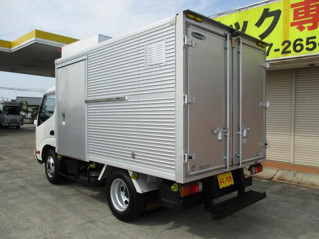 3t フルジャストロー アルミバン 両側スライドドア AT車 バックカメラ ETC リア観音 90度ストッパー(33枚目)