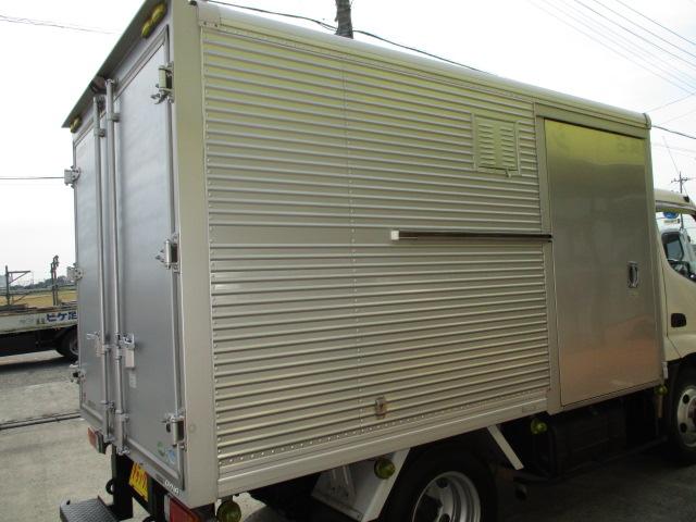 3t フルジャストロー アルミバン 両側スライドドア AT車 バックカメラ ETC リア観音 90度ストッパー(37枚目)