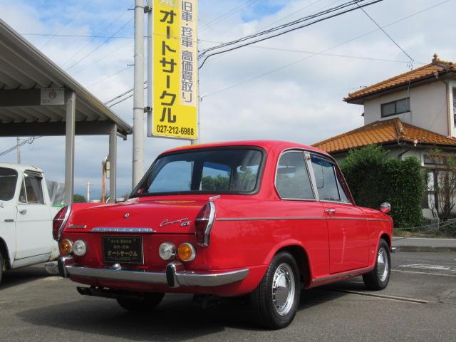コンパーノ  1000GT レストア車 SOLEX デュアルマフラー スポーツキットステアリング ミラー(2枚目)
