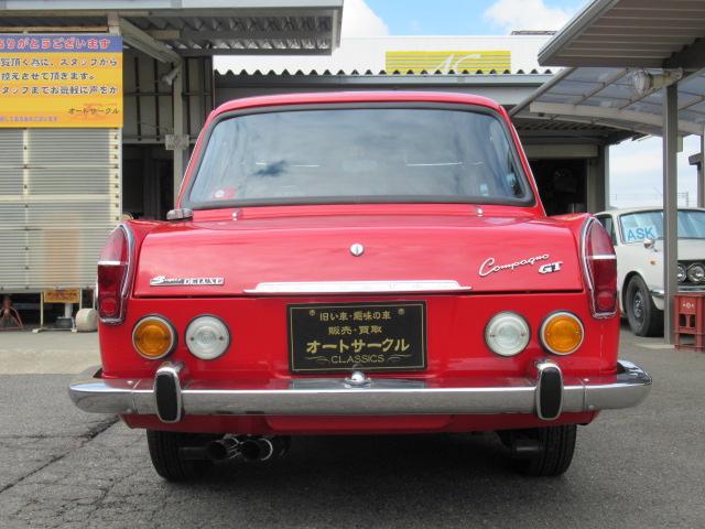 コンパーノ  1000GT レストア車 SOLEX デュアルマフラー スポーツキットステアリング ミラー(12枚目)
