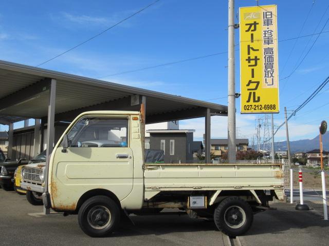 ミニキャブトラック 5 スーパーデラックス 実質ワンオーナー 取説 記録簿 2G22 500cc 群馬40ナンバー(3枚目)