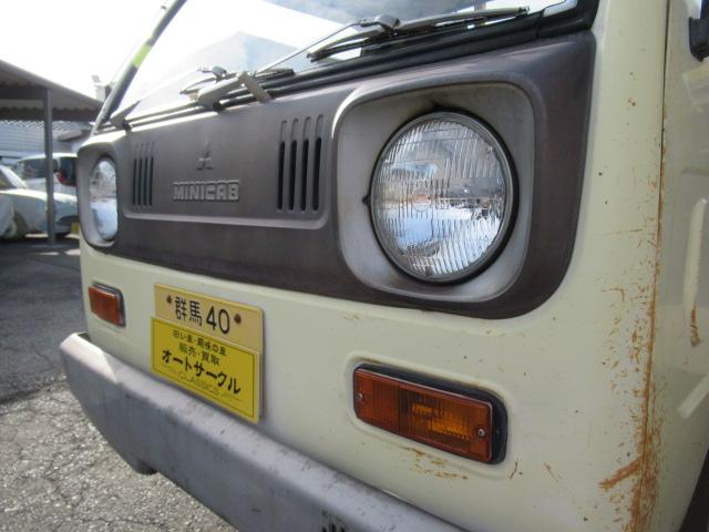 ミニキャブトラック 5 スーパーデラックス 実質ワンオーナー 取説 記録簿 2G22 500cc 群馬40ナンバー(5枚目)
