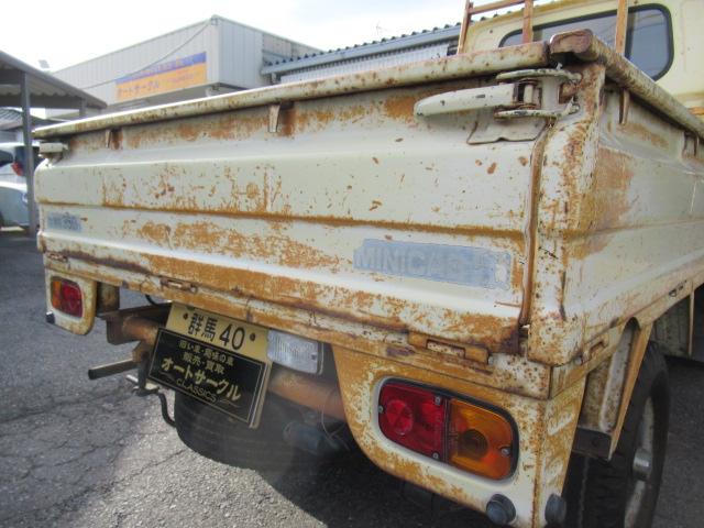 ミニキャブトラック 5 スーパーデラックス 実質ワンオーナー 取説 記録簿 2G22 500cc 群馬40ナンバー(8枚目)