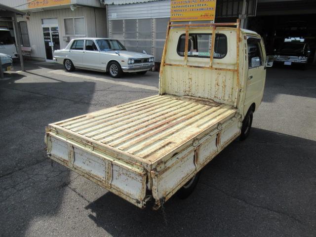 ミニキャブトラック 5 スーパーデラックス 実質ワンオーナー 取説 記録簿 2G22 500cc 群馬40ナンバー(11枚目)