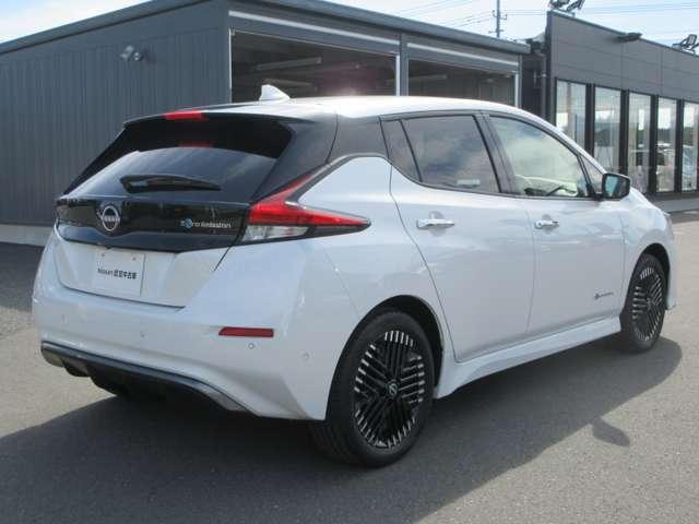 リーフ e+ G レンタアップ◆62kw◆12セグメント◆プロパイロット◆BOSEサウンド◆充電ケーブル◆EV専用コネクトナビ・TV◆AVM◆ETC2.0◆Sミラ-◆エマブレ・踏み間違え防止・車線逸脱・シートH(20枚目)