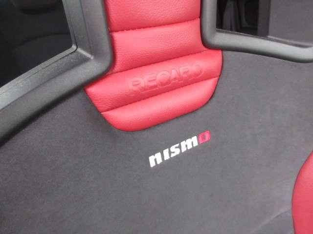 ノート ニスモ S NISMO S専用チューン◆NISMO専用チューニングRECARO製スポーツシート〈前席)◆NISMO専用ボディ補強◆NISMO専用エキゾーストテールエンド(テール径:Φ85◆NISMO16インチAW(5枚目)