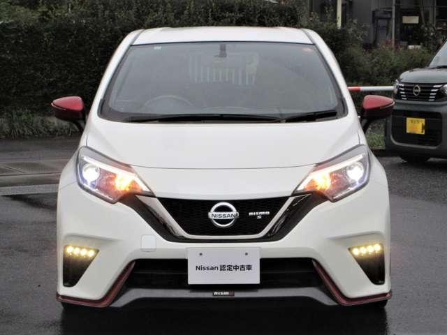 ノート ニスモ S NISMO S専用チューン◆NISMO専用チューニングRECARO製スポーツシート〈前席)◆NISMO専用ボディ補強◆NISMO専用エキゾーストテールエンド(テール径:Φ85◆NISMO16インチAW(18枚目)