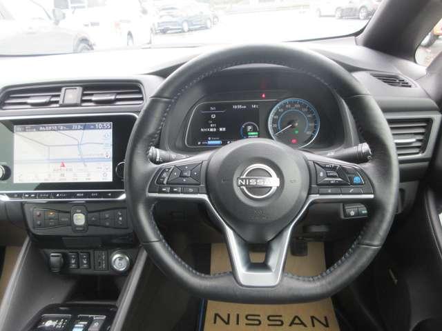 リーフ e+ G 62kw◆12セグメント◆プロパイロット◆BOSEサウンド◆充電ケーブル◆EV専用コネクトナビ・TV◆AVM◆ETC2.0◆Sミラ-◆エマブレ・踏み間違え防止・車線逸脱・シートH(4枚目)