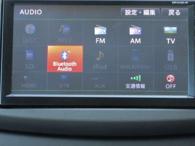 メモリ-ナビ（ＳＤ方式）：ＣＤ・ＤＶＤ・Ｂｌｕｅｔｏｏｔｈ再生機能付なので、好きな音楽を聴きながら楽しいドライブガ可能です♪またフルセグＴＶチュ-ナ-内蔵ですので高画質にてＴＶの視聴も可能です！