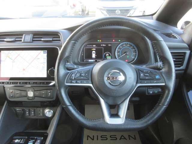 リーフ ｅ＋　Ｇ　６２ｋｗ　ワンオ－ナ－車◆１２セグメント◆プロパイロット◆ＢＯＳＥサウンド◆充電ケーブル◆ＥＶ専用コネクトナビ・ＴＶ◆ＡＶＭ◆ＥＴＣ２．０◆Ｓミラ－◆エマブレ・踏み間違え防止・車線逸脱・シートＨ（4枚目）