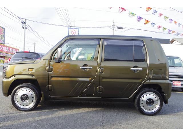 ネイキッド G ボディカラーオリーブグリーン グレードG 走行距離7.4万キロ 純正アルミホイール キーレスエントリー リア脱着シート GOO鑑定(3枚目)