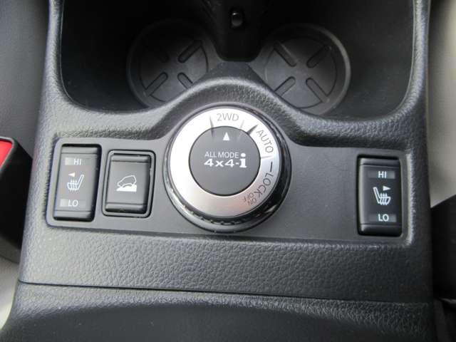 エクストレイル モード・プレミア エマージェンシーブレーキパッケージ 4WD DVD フルタイム4WD メモリーナビ 地デジTV シートヒーター ETC スマートキー ドラレコ コーナーセンサー アラウンドビューモニタ 衝突被害軽減 Bluetooth音楽(5枚目)