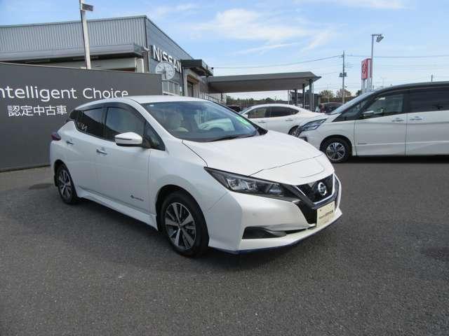 リーフ e+ X カーナビ アダプティブクルーズコントロール ETC インテリキー バックカメラ メモリーナビ オートエアコン サイドエアバック Wエアバック AW キーフリー ABS イモビライザー レーダーブレーキ(10枚目)