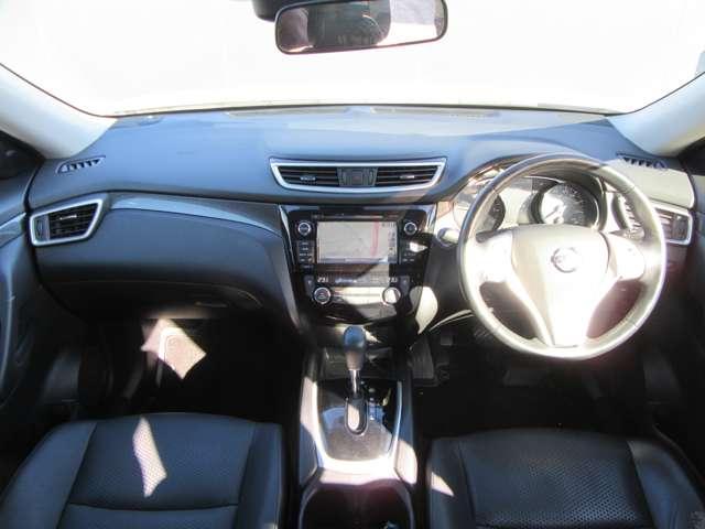 エクストレイル 20Xtt エマージェンシーブレーキパッケージ 4WD エマージェンシーB アイストップ ブルートゥース 切替式4WD フルセグ VDC ソナー ルーフレール ナビTV スマートキー 前席シートヒーター パワーリアゲート DVD再生 LED バックカメラ(4枚目)