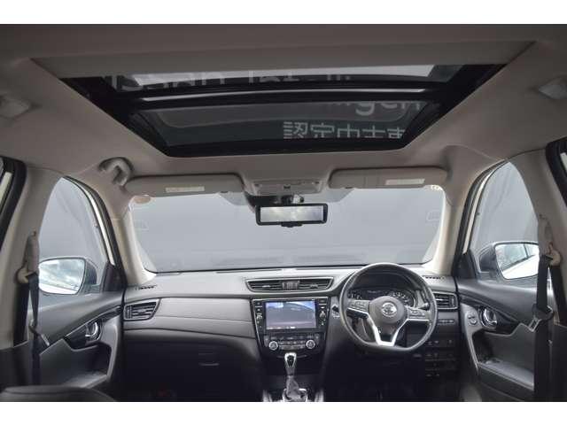 エクストレイル 2.0 20Xi Vセレクション 2列車 4WD メモリーナビMM520D-L ドラレコ前後 ETC2.0 ガラスルーフ 踏み間違い防止 全周囲モニター オールモード4WD LEDヘッドライト LDP レーダークルーズ ETC アルミ メモリーナビ スマートキー バックモニター ABS オートエアコン(3枚目)