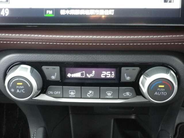 キックス １．２　Ｘ　ツートーンインテリアエディションＭＭ３２３Ｄ－Ｌ　レーダークルーズ　被害軽減ブレーキ　ＬＥＤヘッドライト　アラウンドビューモニター　インテリジェントキー　ドラレコ　ＥＴＣ　メモリ－ナビ　エアコン　パワステ　キーレス　パワーウィンドウ　ＡＢＳ　試乗車（18枚目）