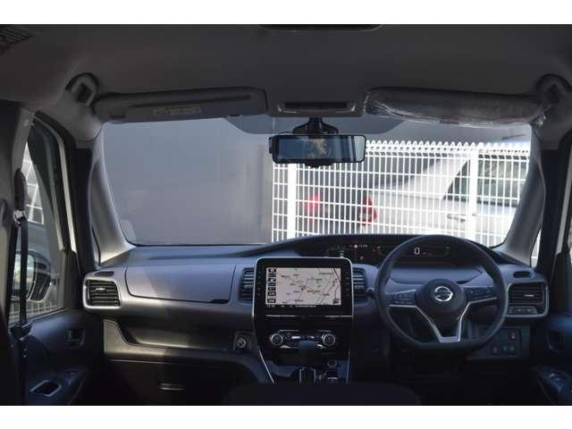 セレナ ２．０　ハイウェイスター　Ｖ　メモリーナビＭＭ５２０Ｄ－Ｌ　ドラレコ前・後　アラウンドビュ－　アルミ　衝突被害軽減　ＬＤＰ　エアバッグ　両側オートスライドドア　ＬＥＤライト　インテリジェントキー　サイドカメラ　メモリーナビ　アダプティブクルーズコントロール　ナビＴＶ　ドラレコ（3枚目）