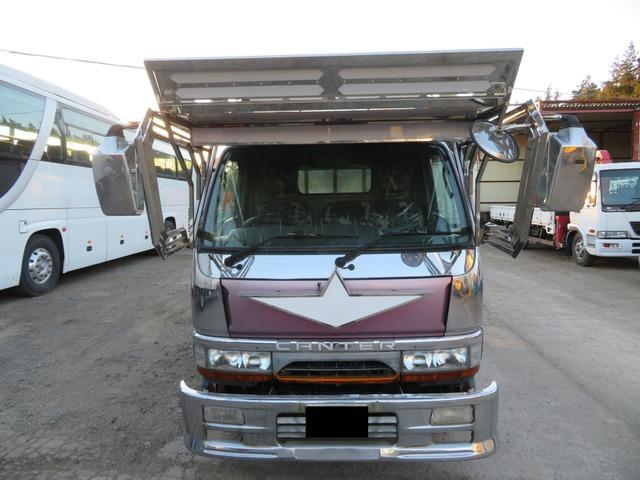 三菱 キャンター デコトラ マニ割 平ボディ 121 0万円 平成9年 1997年 茨城県 中古車 価格 Com