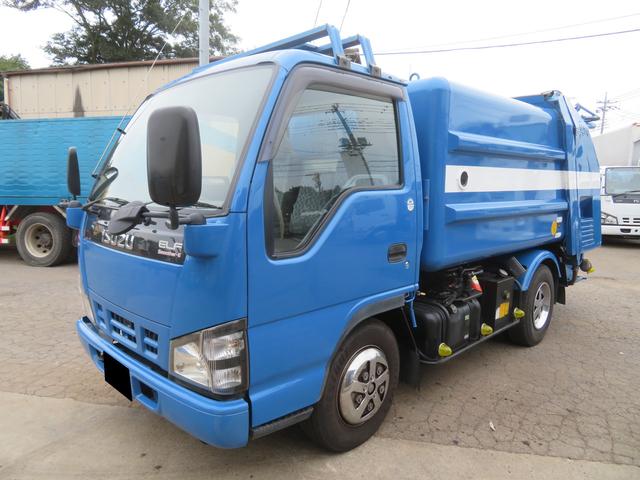 エルフトラック 　塵芥車　希少モリタプレスパッカーダンプ式（3枚目）
