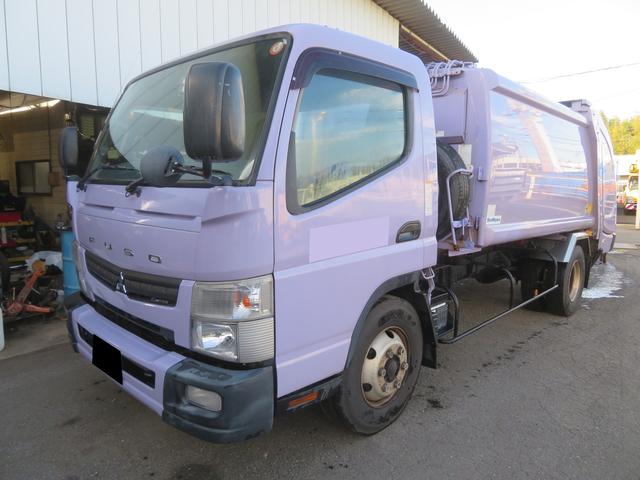 キャンター 塵芥車　新明和プレスパッカー　６．８立米（3枚目）