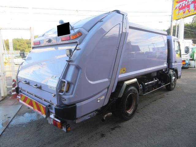 キャンター 塵芥車　新明和プレスパッカー　６．８立米（5枚目）