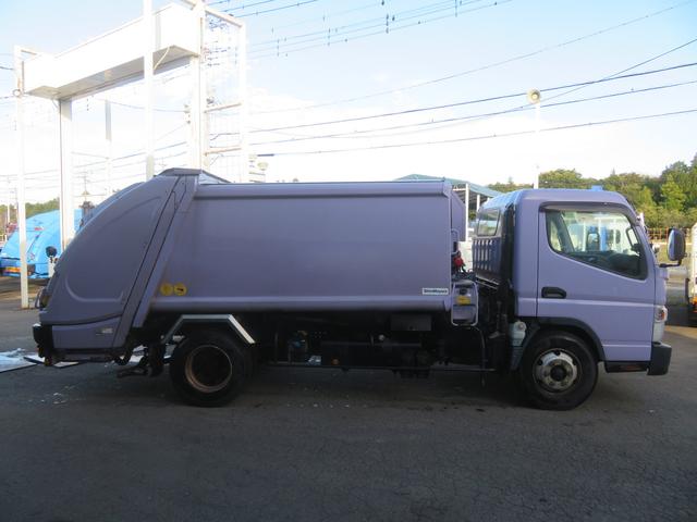 キャンター 塵芥車　新明和プレスパッカー　６．８立米（6枚目）