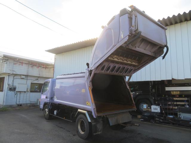 キャンター 塵芥車　新明和プレスパッカー　６．８立米（16枚目）