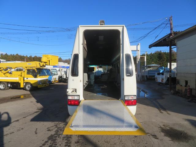 コースター 福祉車両　ＳＰハイルーフロングＰＧトランスポーター（10枚目）