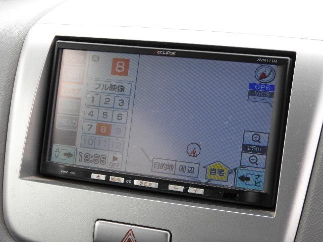 FXリミテッド エアロ Wエアバック ABS フル装備 社外ナビ 地デジ CD 15アルミ Hライトレベライザー Rスポ エアロ ETC Dミラーウインカー Pガラス スマートキー Bスタート セキュリティアラーム(10枚目)