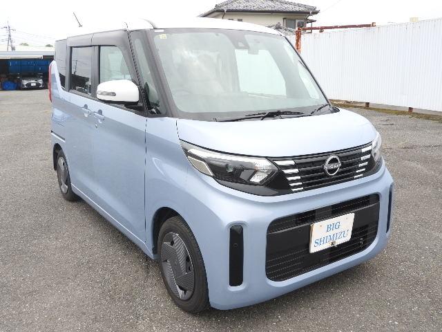 ルークス Ｘ　Ｗエアバック　ＡＢＳ　フル装備　ナビ　地デジ　Ａモニター　ＬＥＤヘッド　Ａライト　Ｈフリー両側自動ドア　ＥＴＣ　Ｃソナー　Ｐガラス　バイザー　インテリキー　Ｂスタート　Ｉストップ　Ｅブレーキ　２トーン（3枚目）