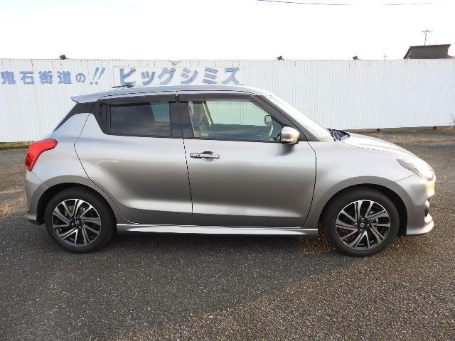 スイフト RS カーテンエアバック ABS フル装備 ナビ 地デジ CD LEDヘッド フォグ Aライト 16アルミ Lクルーズ Cソナー Pガラス ドアバイザー Bスタート Dセンサーブレーキ 5速マニュアル(4枚目)