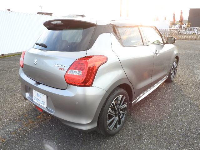 スイフト RS カーテンエアバック ABS フル装備 ナビ 地デジ CD LEDヘッド フォグ Aライト 16アルミ Lクルーズ Cソナー Pガラス ドアバイザー Bスタート Dセンサーブレーキ 5速マニュアル(8枚目)